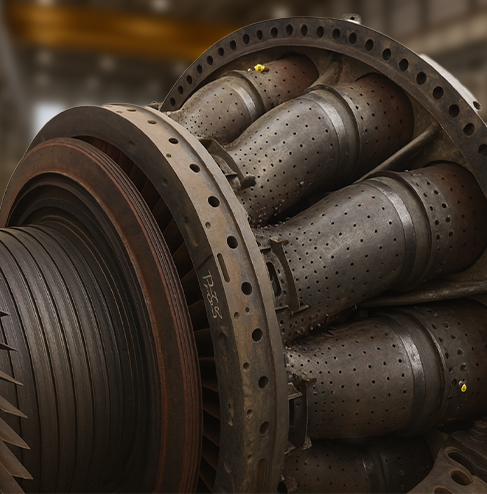 Hot Gas Path of Turbine in Power Facility