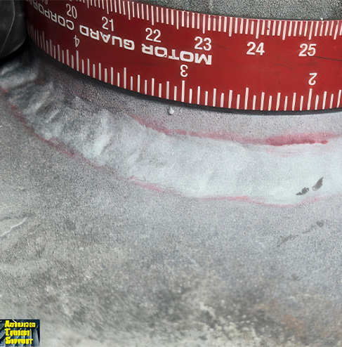 Advanced Turbine Support Liquid Dye Penetrant Result